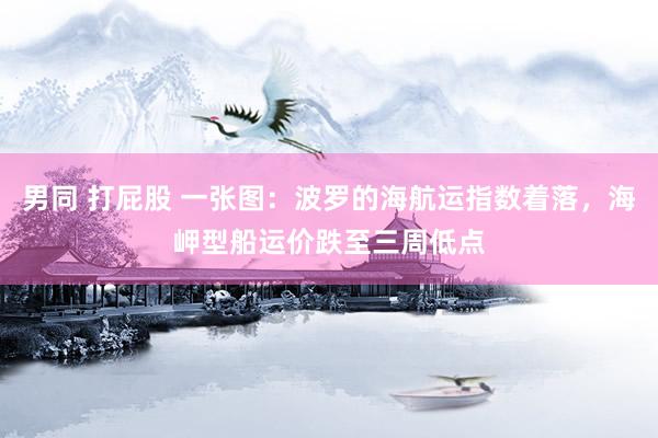 男同 打屁股 一张图：波罗的海航运指数着落，海岬型船运价跌至三周低点